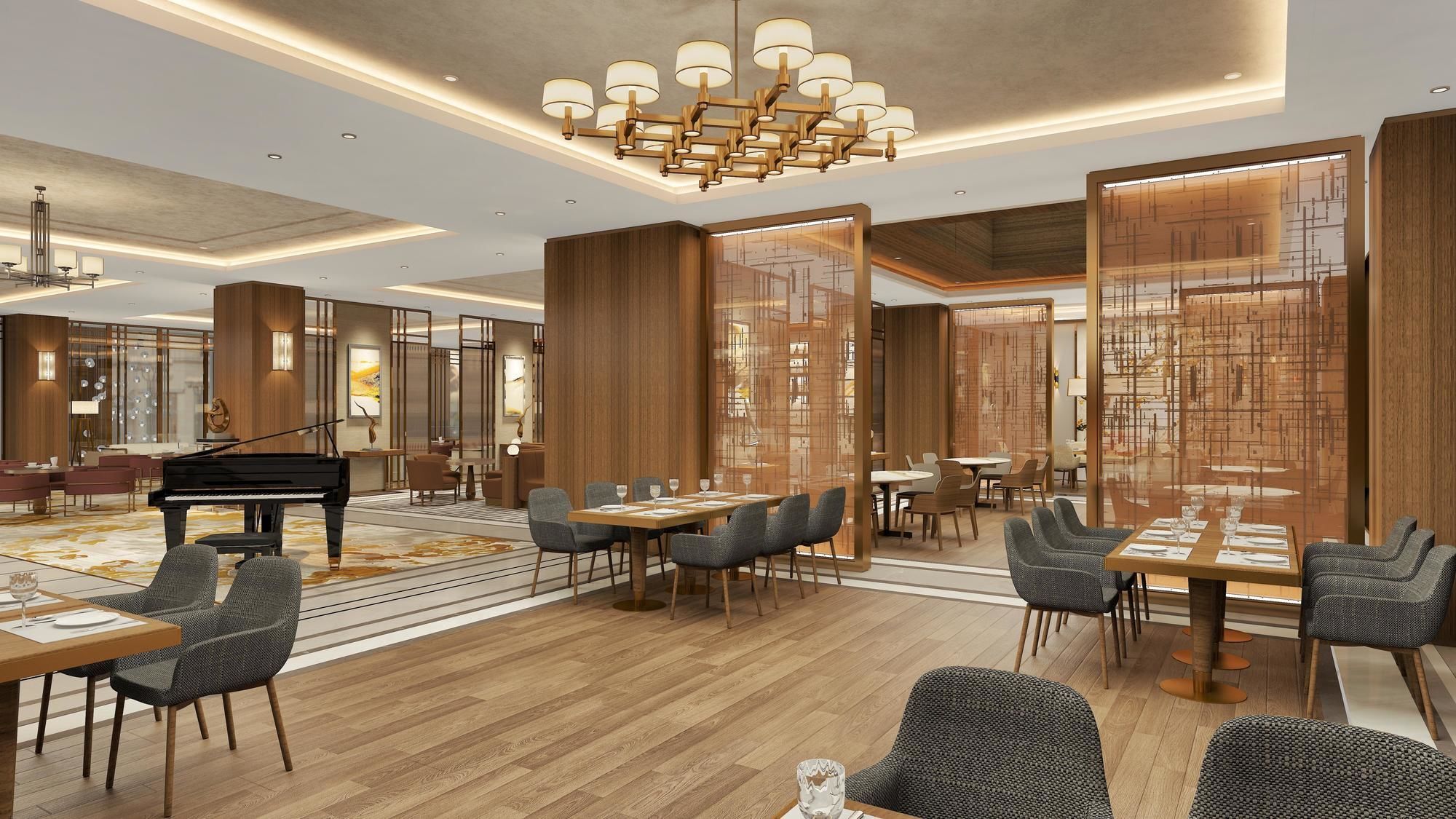 ดับเบิลทรี บาย ฮิลตัน สกอปเย Hotel สโกเปีย ภายนอก รูปภาพ The restaurant